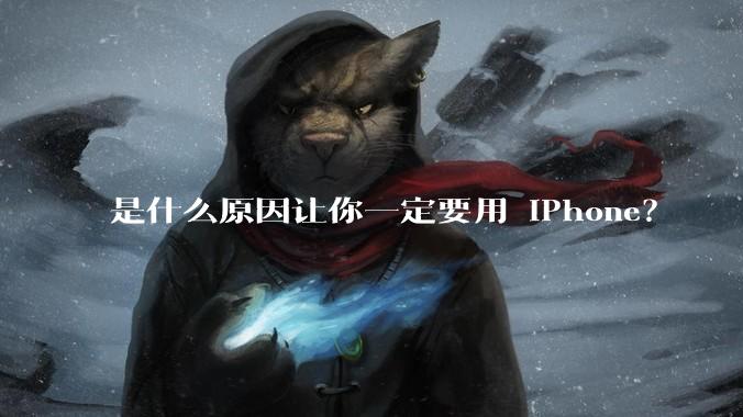 是什么原因让你一定要用 iPhone？